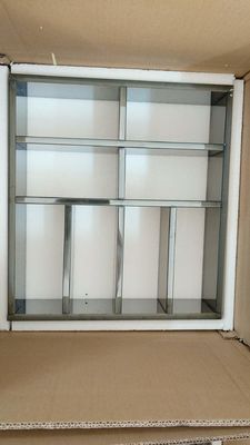 Caixa de vidro dos ofícios de Humidor Tempered Stained do organizador da composição