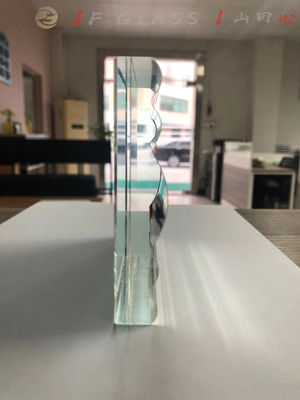 Cristais de gelo acrílicos das margens altas da claridade 12mm para o quadro da mobília