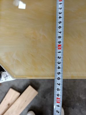 O calor multicolorido de 10mm endureceu o vidro imprimindo cerâmico de Digitas