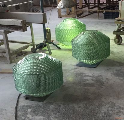 Fogo - vidro dado forma irregular monolítico das artes finalas resistentes
