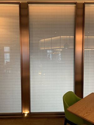 A tela da sala Textured o vidro laminado de 19mm com Interlayer da tela
