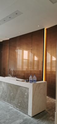 9A fabricado artístico interior 2mm laminou o vidro isolado