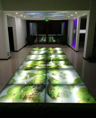 Pinturas murais cerâmicas da parede de vidro da frita 12mm da cor vívida da janela