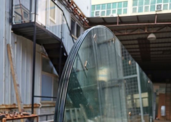A janela 12mm incolor do balcão aquece o vidro laminado reforçado