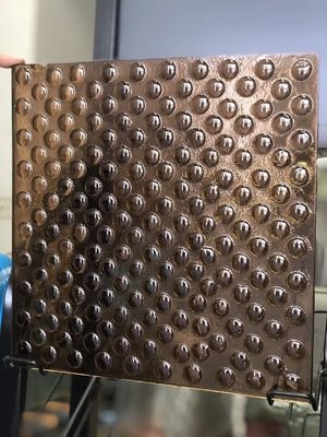 Painéis de vidro calcinados da mobília da resistência de corrosão 6mm