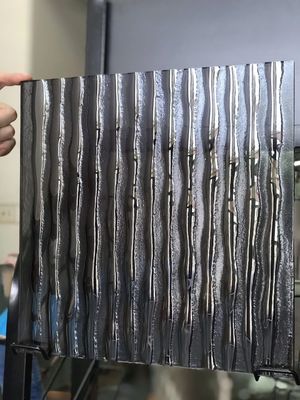 Painéis de vidro calcinados da mobília da resistência de corrosão 6mm