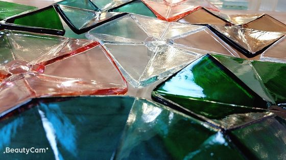 Círculo alto Sapphire Borosilicate K9 Crystal Plate da claridade