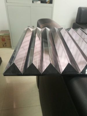 Modernos modelados zincam ofícios manchados 8mm do painel do espelho