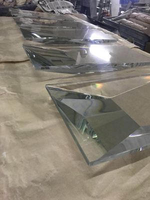 o fundo de 3D KTV anunciou o corte Crystal Glasses de 12mm