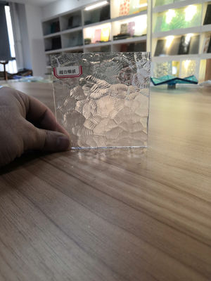 Modelado endureceu o vidro claro das portas do chuveiro de 12mm