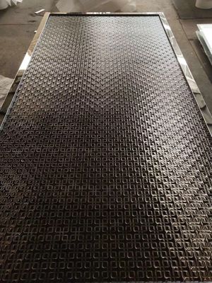 O ácido gravou 10mm endureceu os painéis de vidro padrão