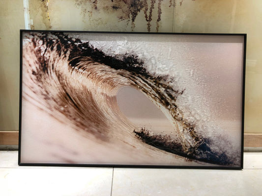 Vidro fundido decorativo mural interno da imagem 10mm SGCC